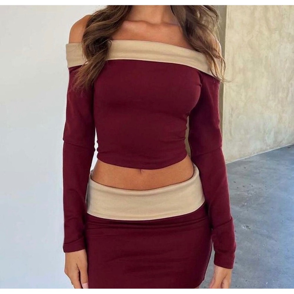 Tiger Mist Imogen Off the Shoulder Top